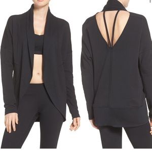 Zella by Nordstrom By the Sea cutout back Athletic Cardigan